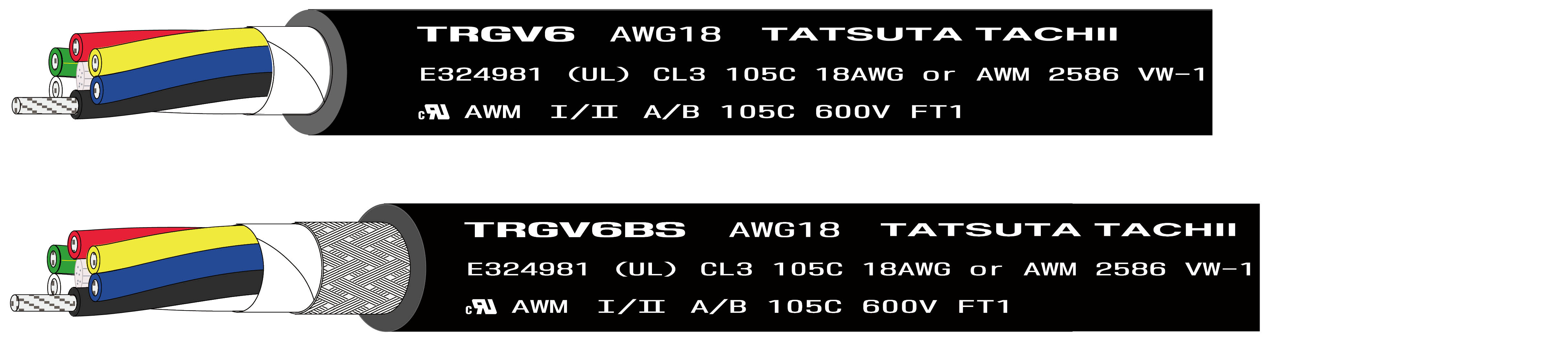 TRGV6(BS) AWG18-AWG14