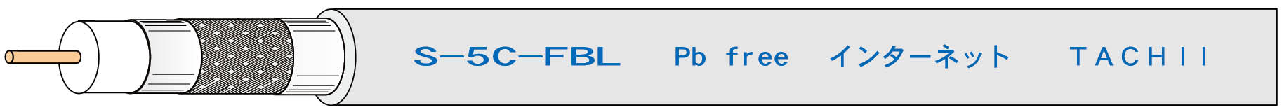 Triple-shielded CX Coaxial Cable　FBL