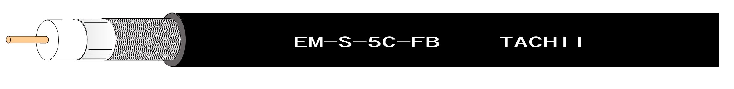 EM Coaxial Cable with Foamed PE Insulation　ECO